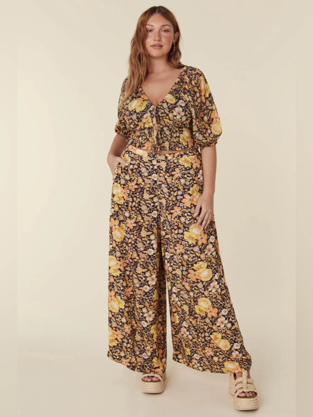Spell Hibiscus Lane Pants